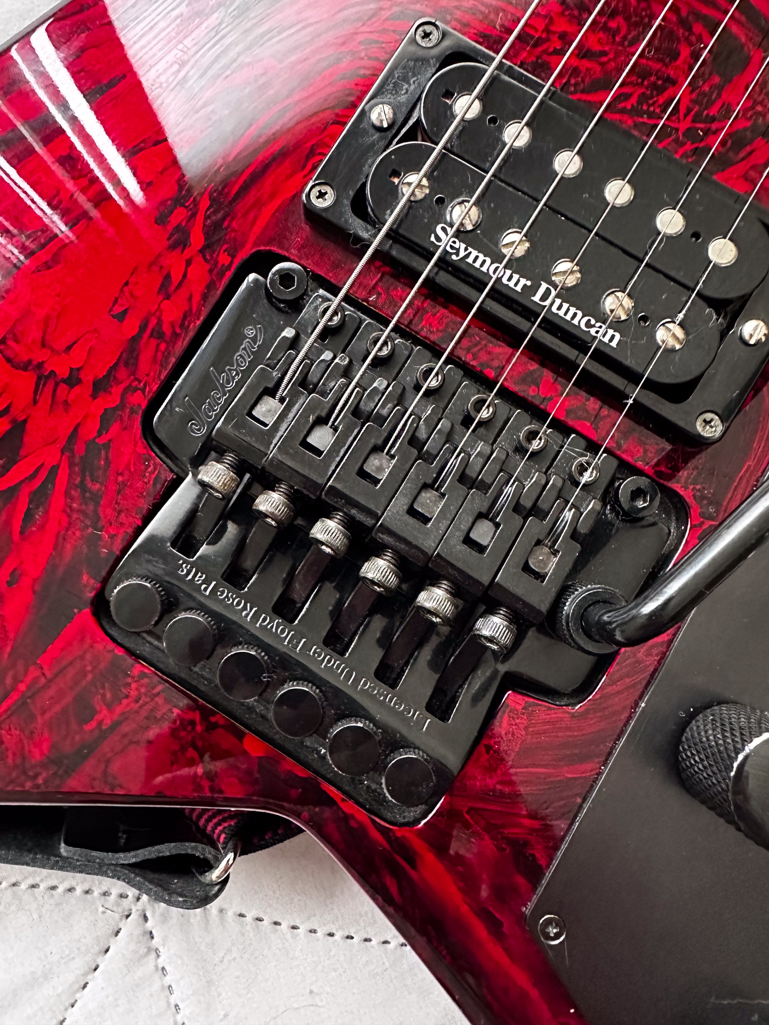 A Nostalgic Look at the Jackson RR3 Crimson Swirl: A Rarity Not