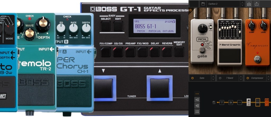Pedals vs. Multi-Effects vs. Computer Simulations: Which Should You&nbsp;Choose?
