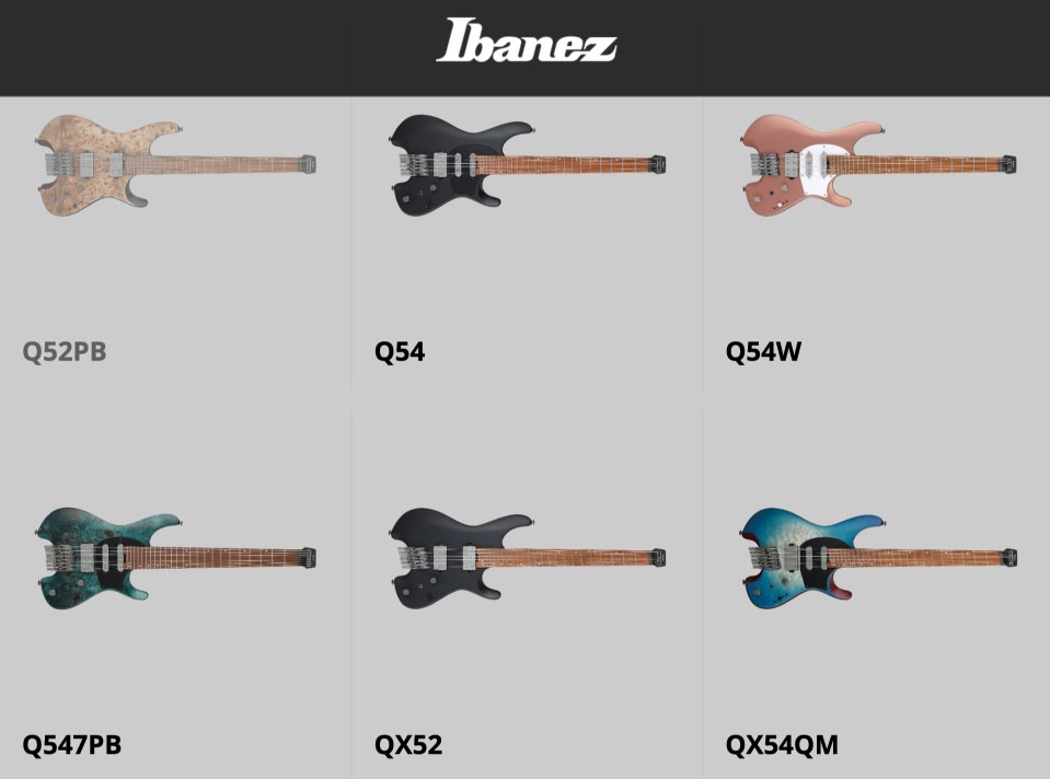 楽器 ibanez qx54qm Ibanez QX54QM-BSM – United States