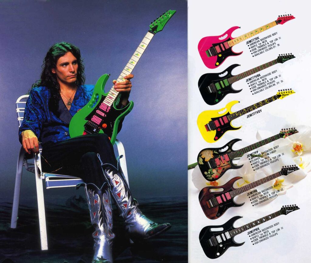 Ibanez JEM: Steve Vai's Iconic Signature Guitar – oscaronguitars.com